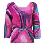 Half Moon Pink-Turquoise