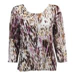 Ivory-Brown-Pink Splash