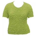 Silky Touch Popcorn - Queen Short Sleeve - Leaf Green