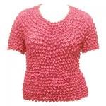 Silky Touch Popcorn - Queen Short Sleeve - Rose