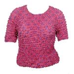 Silky Touch Popcorn - Queen Short Sleeve - Dots Pink-Lilac