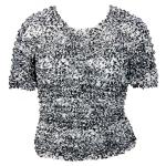 Queen - Ultra Light- Short Sleeve - Leopard Black-White