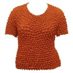 Silky Touch Popcorn - Queen Short Sleeve - Paprika