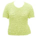 Silky Touch Popcorn - Queen Short Sleeve - Celery