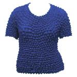 Silky Touch Popcorn - Queen Short Sleeve - Royal