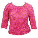 Queen - Ultra Light - Three Quarter Sleeve - Dots Hot Pink-Orange