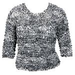 Queen - Ultra Light - Three Quarter Sleeve - Leopard Black-White