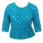 Queen - Ultra Light - Three Quarter Sleeve - Dots Turquoise-Lime