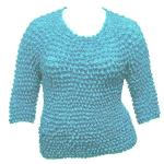 Queen - Ultra Light - Three Quarter Sleeve - Light Turquoise
