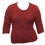 Queen - Ultra Light - Three Quarter Sleeve - Burgundy
