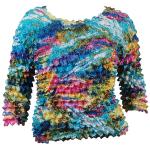 Silky Touch Popcorn - Queen Three Quarter Sleeve  - Multi Giraffe