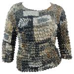 Silky Touch Popcorn - Queen Three Quarter Sleeve  - Patchwork Jungle