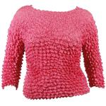Silky Touch Popcorn - Queen Three Quarter Sleeve  - Coral