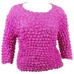 Silky Touch Popcorn - Queen Three Quarter Sleeve  - Orchid