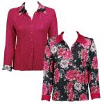  Pink Floral reverses to Solid Pink
