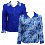  Blue Blossoms reverses to Solid Royal