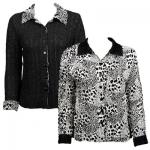 Reptile Black-White reverses to Solid Black