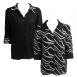 Ribbon Black-White reverses to Solid Black