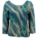 Marble Floral - Blue
