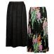 Floral Fantasy reverses to Solid Black
