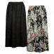 Ivory Floral reverses to Solid Black