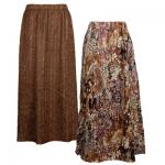 Floral Jungle reverses to Solid Brown