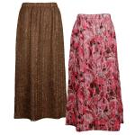 Batik Pink Blush reverses to Solid Brown