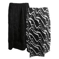 Skirts - Magic Crush Reversible  - Sale - Ribbon Black-White/Solid Black