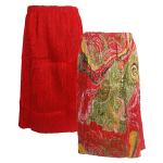 Swirl Olive-Red reverses to Solid Red