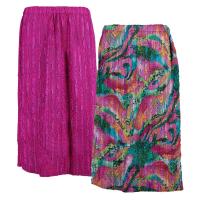 Skirts - Magic Crush Reversible  - Sale - Magenta Print/Solid Magenta