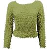 Six Pack Gourmet Popcorn Long Sleeve - Leaf Green