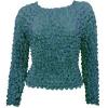 Six Pack Gourmet Popcorn Long Sleeve - Teal