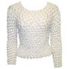 Six Pack Gourmet Popcorn Long Sleeve - White