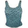 Six Pack Gourmet Popcorn Tank Top - Teal