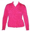 Six Pack Gourmet Popcorn Cardigan Plus - Magenta