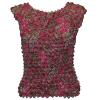 Six Ultra Light Popcorn Sleeveless - Paisley Magenta-Green