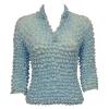 Six Gourmet Three Button Three Quarter - Sky Blue