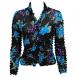 Black-Blue Floral Black-Blue Floral
