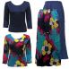 Cukoo Blue Reverse Skirt - Two TQ Tops Cukoo Blue Reverse Skirt - Two TQ Tops