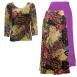 Paisley Plaid Magenta Reverse Skirt-PaisleyPlaid Magenta TQ Paisley Plaid Magenta Reverse Skirt-PaisleyPlaid Magenta TQ