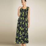 Georgette Mini Pleat Sets Sleeveless