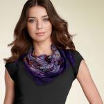 Scarves - Pleated Square