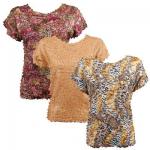 Origami Petal Shirts - Cap Sleeve