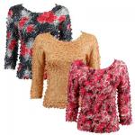 Origami Petal Shirts - Three Quarter Sleeve