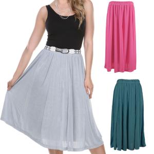 Wholesale 1177 <p> Slinky Travel Skirts