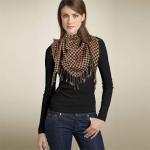 Scarves - Houndstooth Triangle