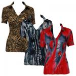 Georgette Mini Pleats - Half Sleeve with Collar