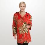 Quilted Long Jacket with Hood