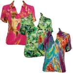 Magic Crush Georgette - Short Sleeve with Collar