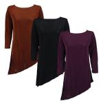Queen Size Slinky - Asymmetric Tunic